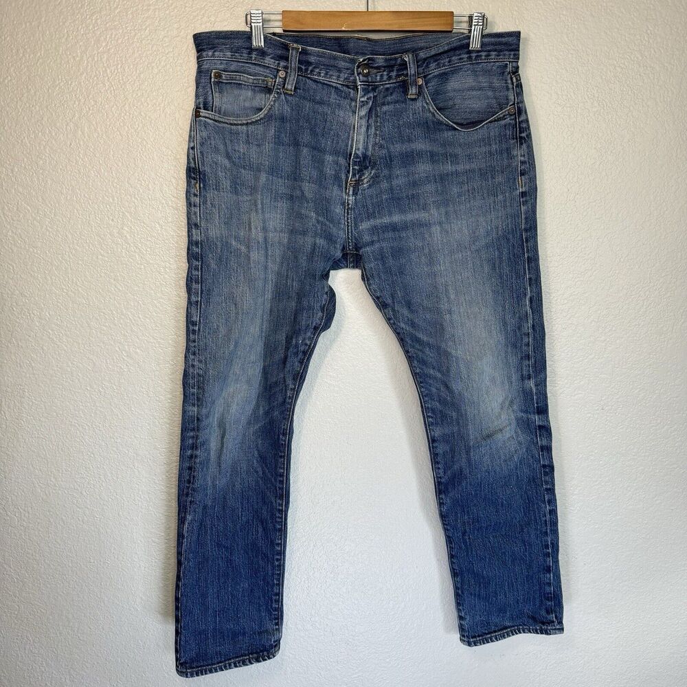 Brooks Brothers Jeans Men 36x30 Medium Wash Tapered Classic Essential Travel